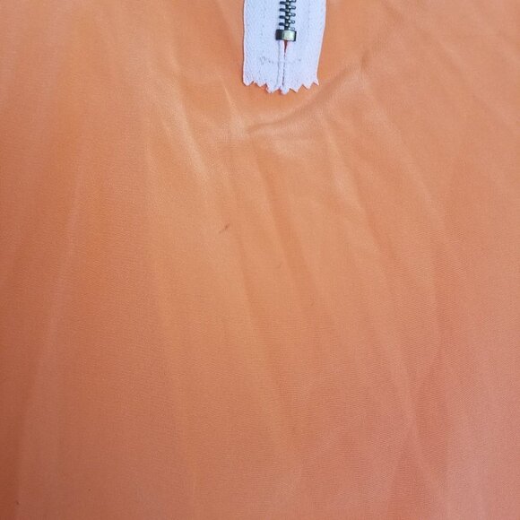 Anthropologie Maeve Silk Zipper Back Blouse Sz XS - Picture 9 of 9